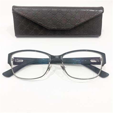 ebay gucci eyeglasses|authentic Gucci men glasses.